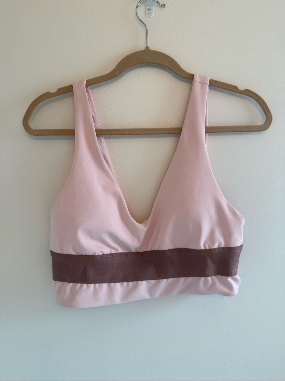 Demi Lovato x Fabletics Blush Pink Sports Bra